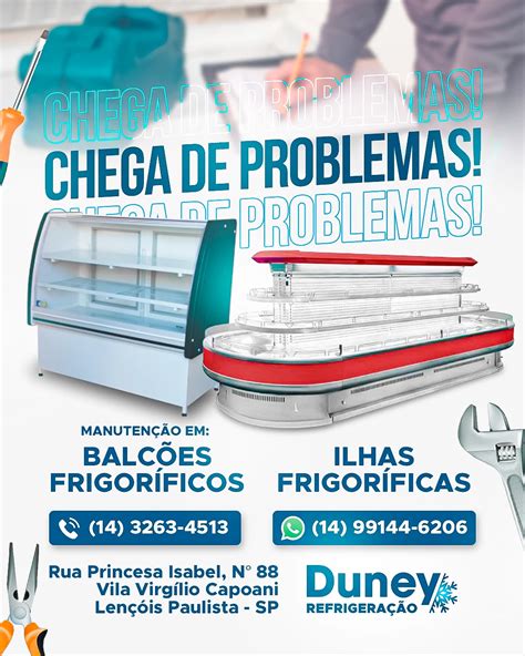 Redesign de Identidade Visual Duney Refrigeração Behance