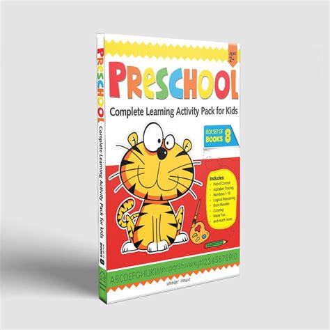 Preschool Complete Learning Activity Pack ( Set Of 8 Books ) — Toycra