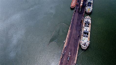 Navio Haidar polui novamente o rio Pará em Barcarena Amazônia Real