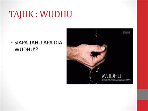 Wudhu Ppt