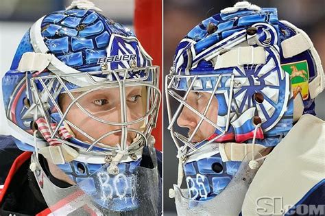 Sergei Bobrovsky 3rd Jersey goalie mask | Goalie mask, Goalie, Hockey ...