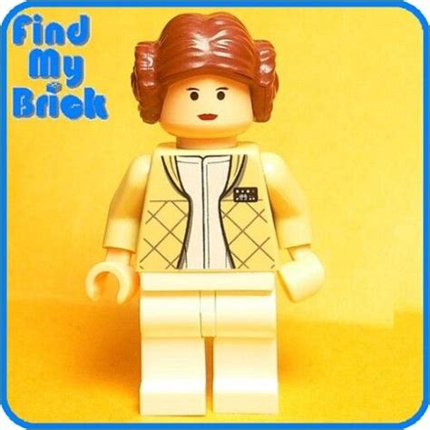 Sw707 Lego Star Wars Princess Leia Minifigure With Hoth Outfit 4504 New Ebay