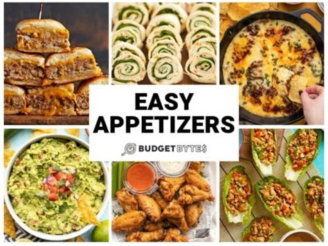 20+ Budget-Friendly Easy Appetizers - Budget Bytes