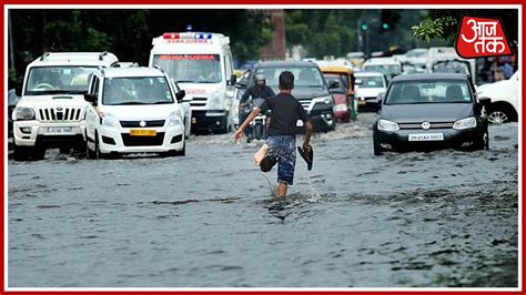 Gujarat Heavy Rain Causes Flood Like Situation Youtube