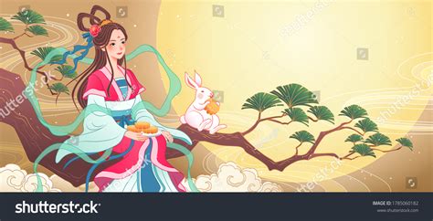 617 Mid Autumn Festival Chang E Images, Stock Photos & Vectors ...