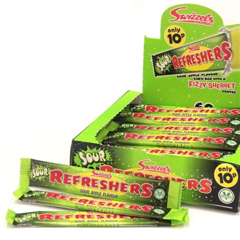 Refreshers Chew Bars - Sour Apple Flavour x60 | Party Delights