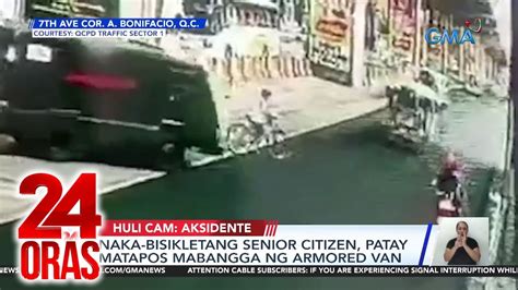 Naka Bisikletang Senior Citizen Patay Matapos Mabangga Ng Armored Van