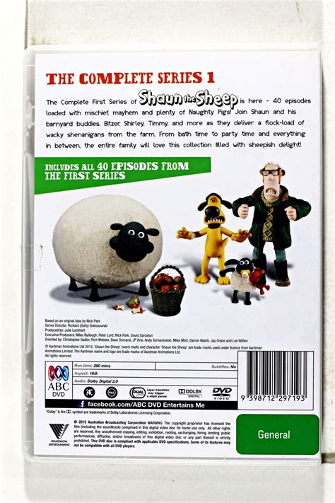 Shaun The Sheep Seasons 1 2 3 DVD 2014 Region 4 Dvd EBay