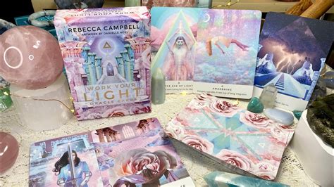 Work Your Light Oracle Cards Unboxing And Flip Through Silent Video