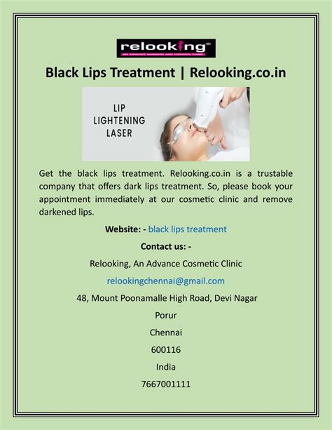 PPT - Black Lips Treatment Relooking.co.in PowerPoint Presentation ...