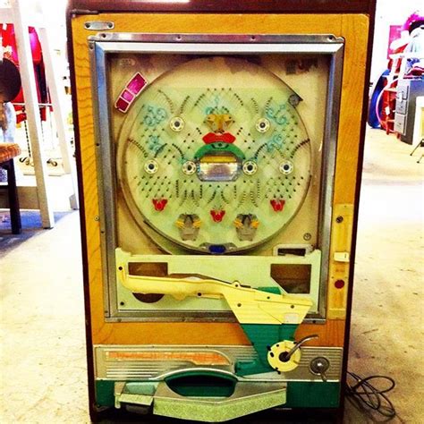 Vintage Pachinko Machine 150 Theothersidevintage Pachinko With