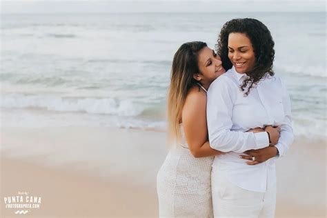 Same Sex Couple Photoshoot At Macao Beach Britt Ny Leslie