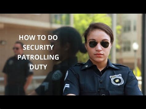 Secrets Of Effective Security Patrolling Youtube