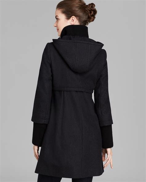 Dkny Coat Colby Hooded Empire Waist Women Bloomingdale S Empire