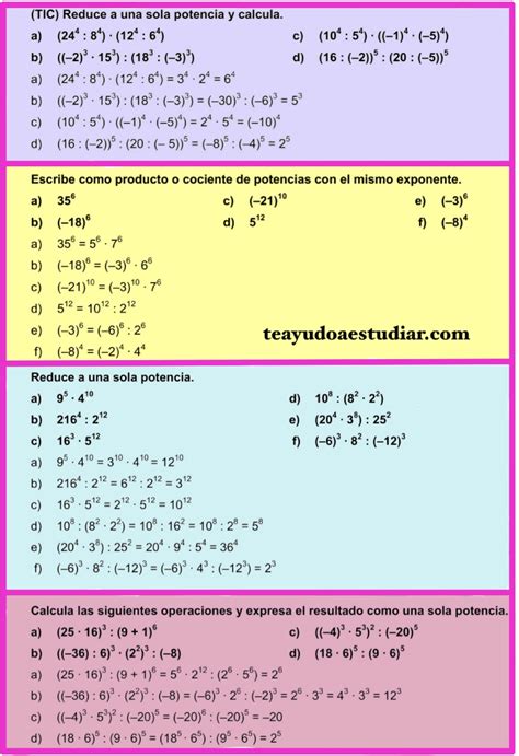 Potencias Y Ra Ces