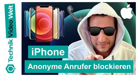 Iphone Anonyme Anrufer Blockieren Ios Youtube