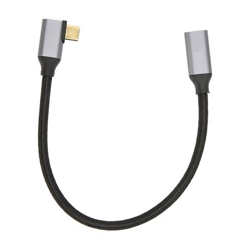 Usb C To Usb C 31 Gen 2 Cable Right Angle 90 Degree Male To Female