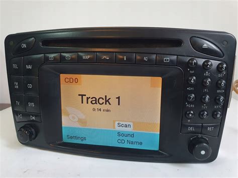 Radio Cd Nawigacja Mercedes W Clk W Comand