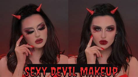 Cute Devil Face Makeup | Saubhaya Makeup