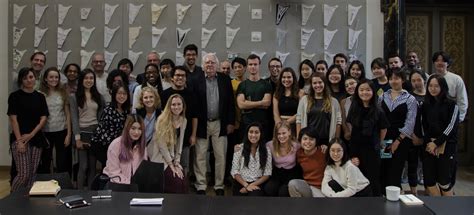 Richard Meier visits students in Rome – Cornell in Rome Blog