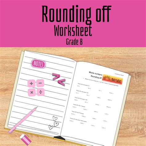 Rounding Off Worksheet Whole Numbers • Teacha