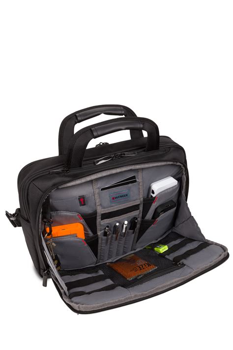 Wenger Bc Pro 16 Inch Laptop Briefcase Black