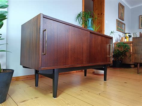 Komoda Sideboard Violetta Po Renowacji Prl Vintage Dostawa Nowy S Cz