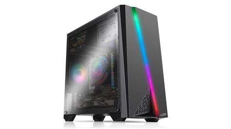 Gabinete Sentey Fs Panel Transparente F Gamer Teamtecno