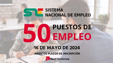 Abierta Bolsa De Trabajo Con 50 Ofertas De Empleo Para Mayores Y