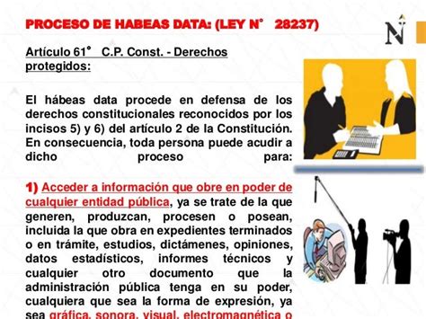 Derecho Constitucional Proceso De Habeas Data Ii