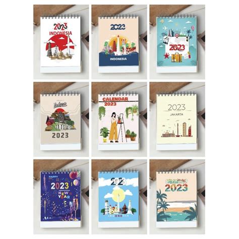 Jual Kalender Mini Kalender Meja Mini Calender Meja Duduk