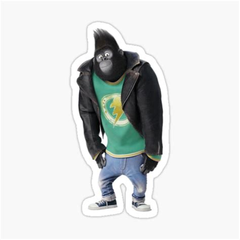 Johnny From Sing Movie Sticker For Sale By Danileluiz Redbubble