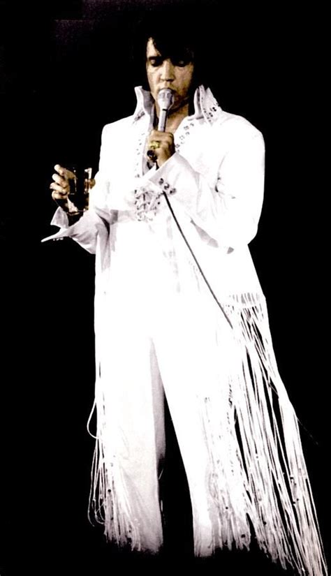 Elvis Fringe Suit Elvis In Concert Elvis Jumpsuits Elvis Presley