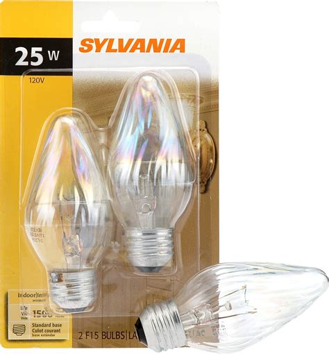 Sylvania F D Cor Incandescent Light Bulb W Iridescent Finish