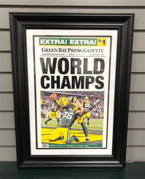 2011 Green Bay Packers Super Bowl Champions XLV 45 Framed - Etsy