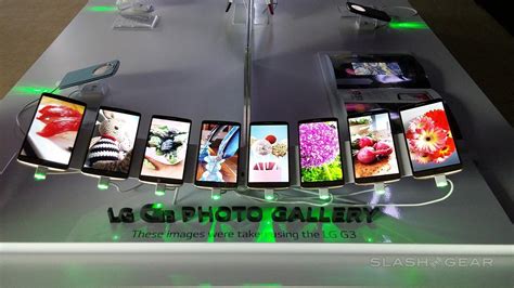 LG G3 Camera Hands-On - SlashGear