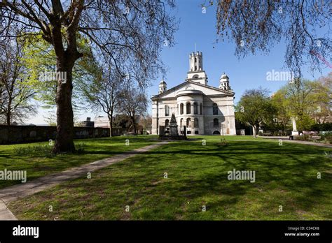 St George in the East Church, London, England, UK Stock Photo - Alamy