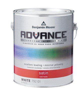 Benjamin Moore Advance Waterborne Satin Paint Kitchen Paint Paint