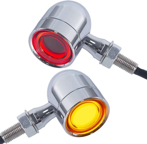 Amazon Fatecim X Motorcycle Led Bullet Tail Lights Turn Signals