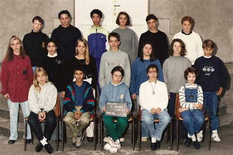 Photo de classe 4D de 1992 Collège Aristide Briand Copains d avant