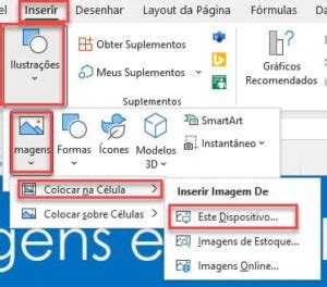 Como Inserir Imagens Em C Lulas Excel Guia Do Excel