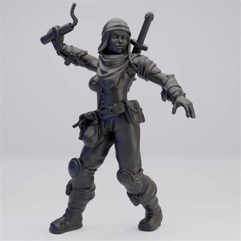 Hot Goblin 森の盗賊C ミニチュア ホットゴブリン ローグの脅威