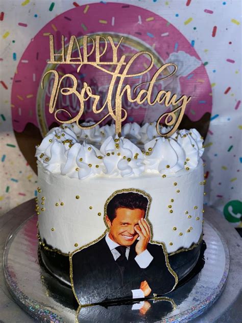 Pastel De Luis Miguel Personalizado