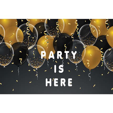 “PARTY IS HERE” BANNER 1.5*1CM - Hercules