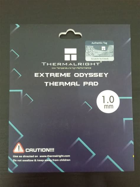 Thermalright Extreme Odyssey Thermal Pad Mm Computers Tech Parts