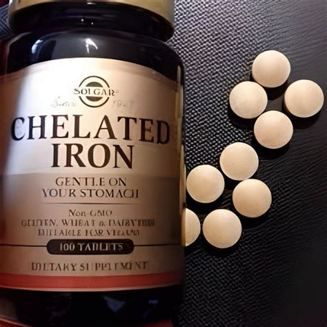 Solgar Chelated Iron 100 Tablets No Style Like