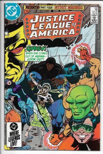 Justice League Of America 236 Vol 1 1985 Chuck Patton Vixen