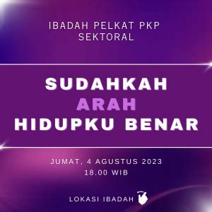 Ibadah Pelkat Pkp Agustus Gpib Gideon Depok