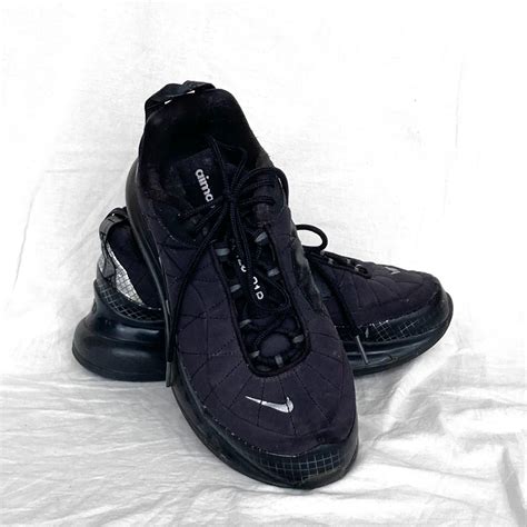 Nike Air Max 720 818 Triple Black A little worn out... - Depop