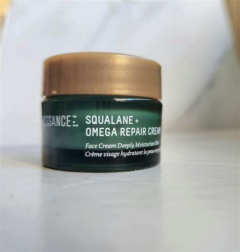 Biossance Squalane Omega Repair Cream Deep Hydration Moisturizer 15